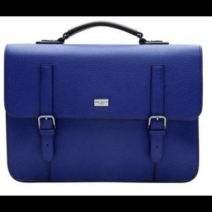 TED BAKER Blue Leather Bag